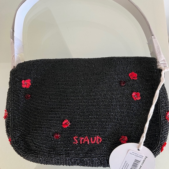 STAUD Timmy Poppy Beaded Bag - Picture 2 of 10